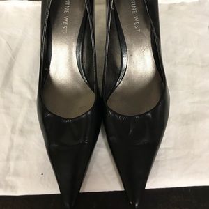 Nine West Classic Black Stiletto Heels